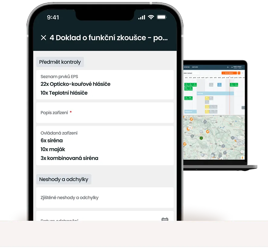 Montáže a servis slaboproudých a zabezpečovacích systémů s mWork365