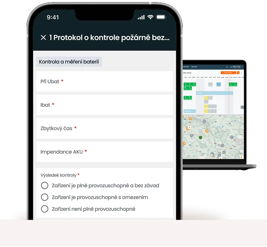 Montáž a servis záložních zdrojů s mWork365