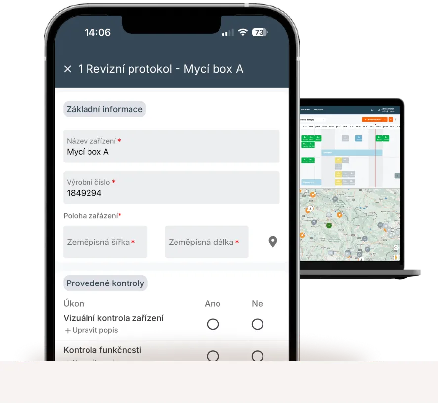 Řízení montáže a servisu úklidové a čistící techniky s mWork365